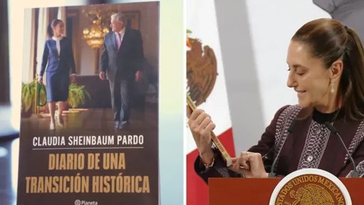 Presidenta Sheinbaum presenta su libro "Diario de una transición histórica"