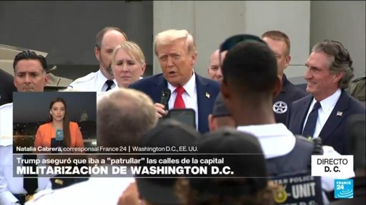 Trump despliega la Guardia Nacional y fuerzas federales para combatir la criminalidad en ciudades de EE.
UU.