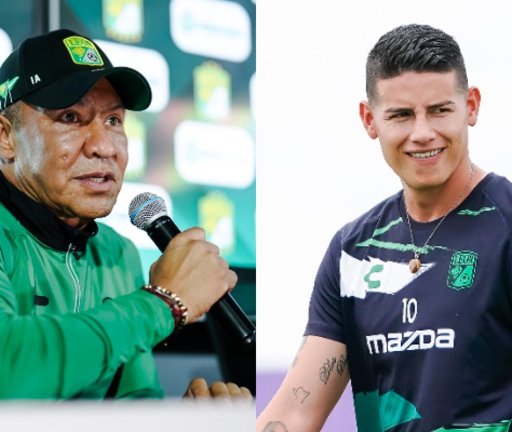 Declaraciones del técnico Ignacio Ambriz sobre el futuro de James