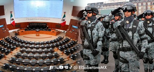 Avanza Reforma para que Senado Ratifique Mandos de la Guardia Nacional