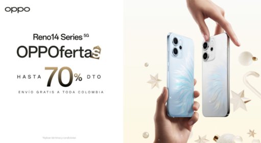 OPPO busca atraer a los consumidores colombianos con su campaña de descuentos navideños 'OPPOfertas'