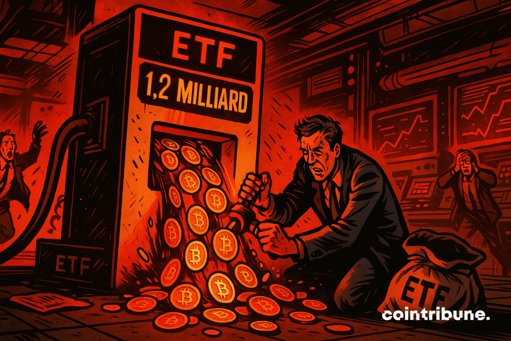 Les ETF Bitcoin enregistrent des sorties de capitaux record