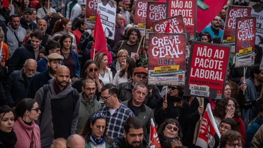Guerra de Números Marca Greve Geral com Sindicatos e Governo a Divulgarem Dados Discrepantes