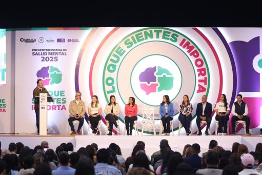 Coahuila fortalece la salud mental con el encuentro estatal “Lo que sientes importa”