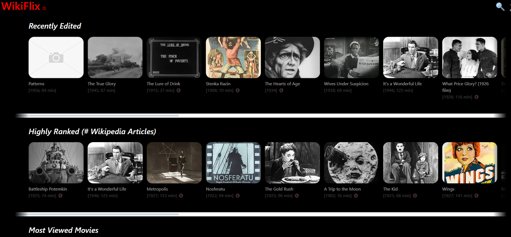 Lanzan WikiFlix, una plataforma gratuita con 4.000 películas clásicas