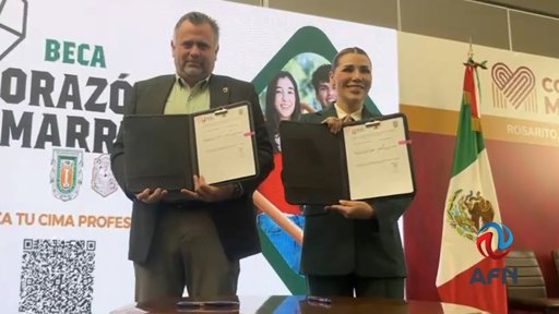 Oficializan la beca "Corazón de Cimarrón" para estudiantes vulnerables de la UABC