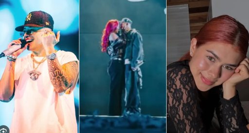 Andy Rivera y Xime Mua confirman su romance con un beso viral en concierto