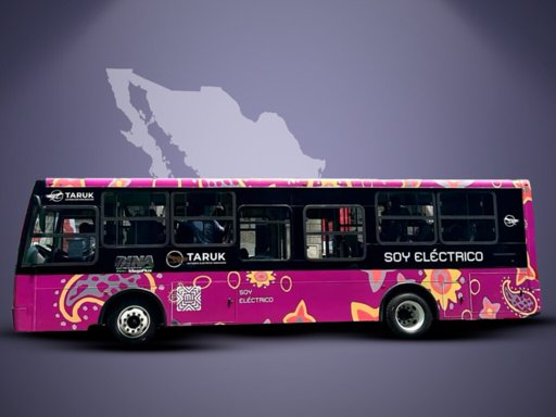 Presentan a Taruk, el primer autobús 100% eléctrico diseñado y fabricado en México