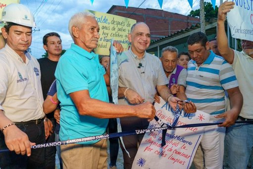 Santa Marta se transforma: Alcalde Pinedo inicia 85 obras en barrios de las tres localidades