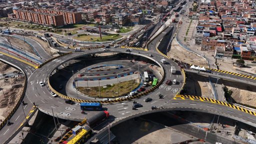Habilitan glorieta elevada en la Avenida Cali con Américas para mejorar la movilidad en Bogotá