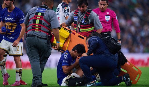 Guillermo Martínez, baja por el resto del torneo para Pumas