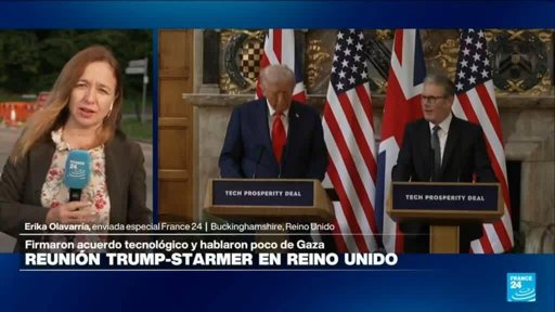La guerra en Ucrania marca la agenda en la visita de Trump al Reino Unido