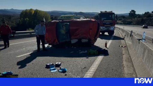 Mulher de 67 Anos Morre em Despiste na A4 em Mirandela