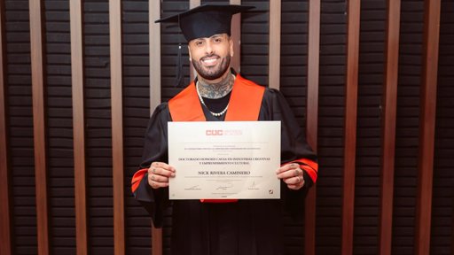 Nicky Jam recibe Doctorado Honoris Causa en Barranquilla