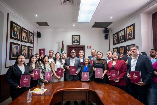 Alcalde Juan de Dios Gámez Mendívil presenta su Primer Informe de Gobierno