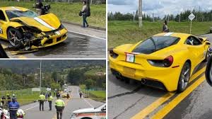Muere motociclista en accidente con un Ferrari en la vía La Calera-Sopó