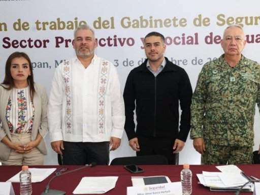 Gabinete de Seguridad federal interviene en Michoacán con un plan permanente