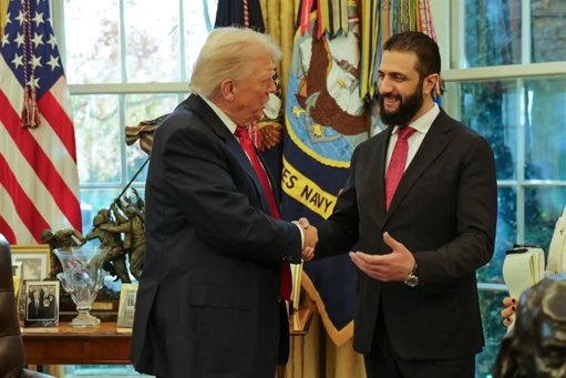 Trump Recibe al Presidente Sirio en un Encuentro Histórico en la Casa Blanca