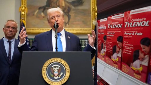 Administración Trump vincula el uso de paracetamol en el embarazo con el autismo