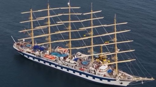 Santa Marta inicia temporada de cruceros 2025-2026 con la llegada del Royal Clipper