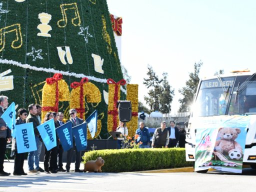 La BUAP distribuye más de 14 mil juguetes a niños de comunidades vulnerables