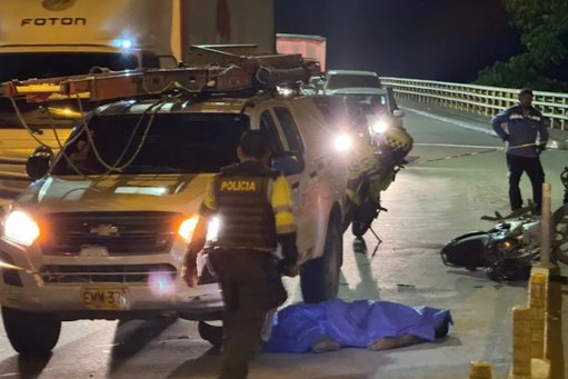 Muere motociclista en el Puente Segundo Centenario de Montería