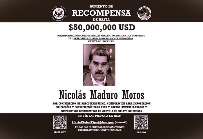 El 'Cartel de los Soles': la presunta red criminal en el centro de la ofensiva contra Maduro