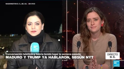 Presunta conversación telefónica entre Donald Trump y Nicolás Maduro