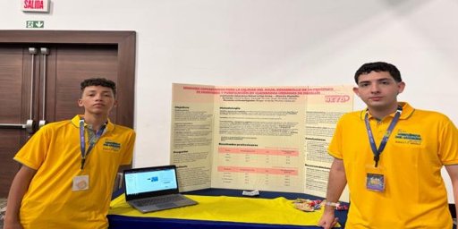 Estudiantes de Medellín son reconocidos en feria internacional por innovador proyecto de monitoreo del agua