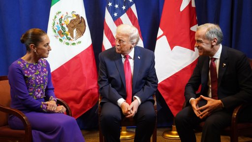 Trump se reúne con líderes de México y Canadá en medio de tensiones por el T-MEC