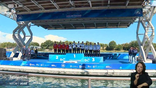 Canoagem: Portugal conquista ouro inédito e sagra-se campeão do mundo em K4 500m