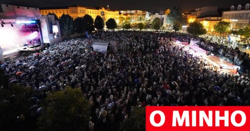 Noite Branca de Braga atrai multidões com programação robusta e supera desafios meteorológicos