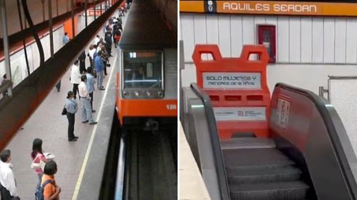 Muere mujer en la Línea 7 del Metro tras ser golpeada por un tren