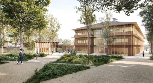Le futur collège de Beauregard à Rennes se dévoile : un projet moderne et écologique pour 2029
