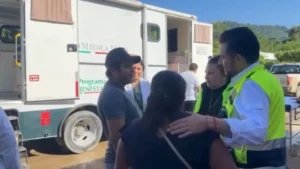 Nacen Dos Niñas en Unidad Médica Móvil del IMSS en Medio de la Emergencia en La Ceiba