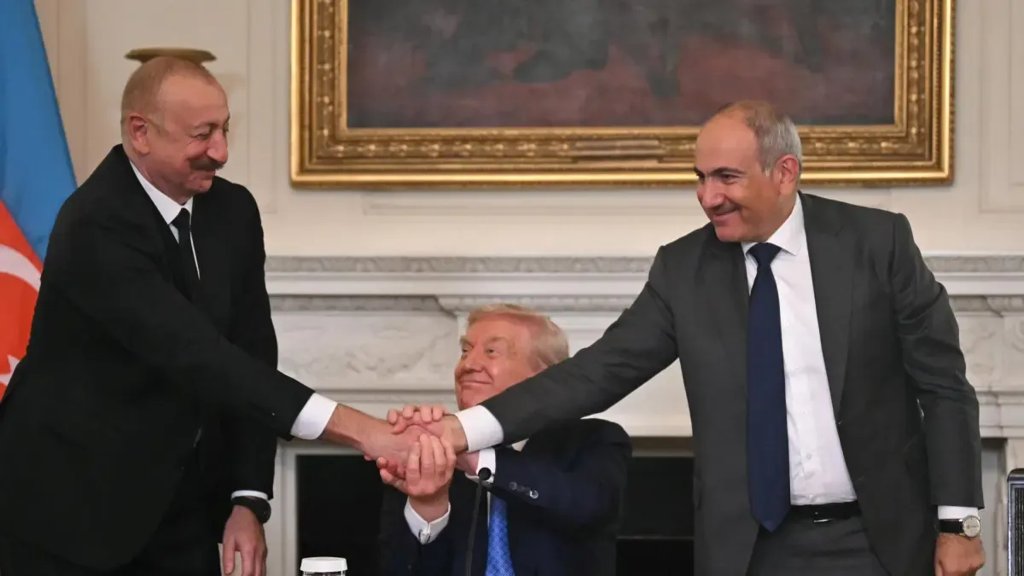 Trump media acuerdo de paz histórico entre Armenia y Azerbaiyán