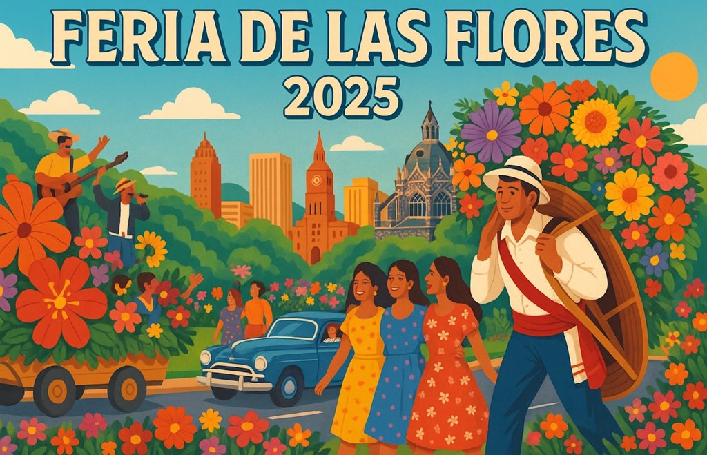 Feria de las Flores 2025: Medellín se viste de tradición y cultura
