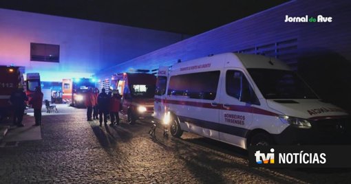 Incêndio em lar de Santo Tirso obriga a evacuação noturna de dezenas de idosos