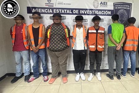 Rescatan a cuatro víctimas y detienen a siete presuntos secuestradores en Ciudad Juárez