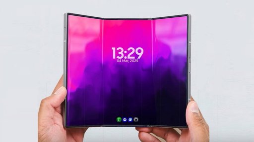 Samsung prépare un smartphone pliant à trois volets pour un lancement mondial