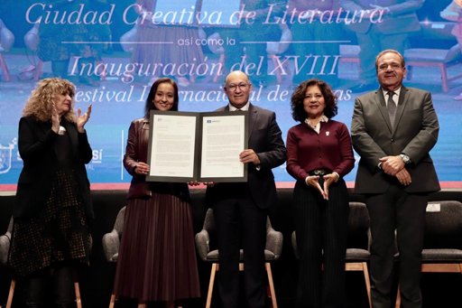 UNESCO designa a San Luis Potosí como Ciudad Creativa en Literatura
