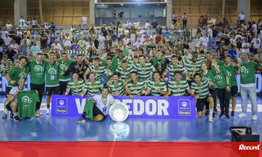 Sporting conquista terceira Supertaça de andebol consecutiva ao vencer FC Porto