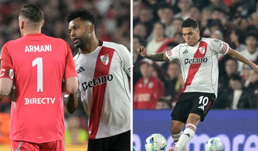 Actuación de los colombianos de River Plate genera críticas tras la derrota