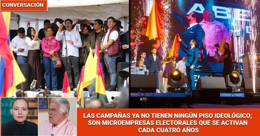 El debilitamiento de los partidos políticos frente a los personalismos