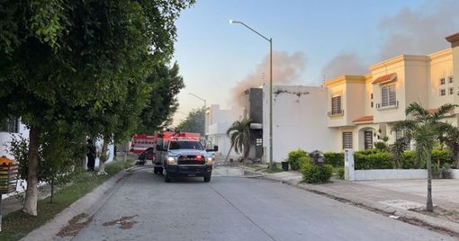 Incendios provocados en zonas residenciales de Culiacán generan alarma