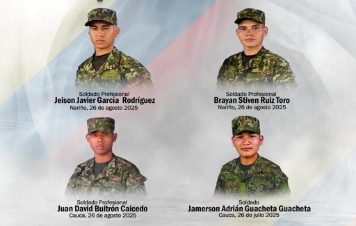 Soldado profesional fue secuestrado y asesinado mientras estaba de permiso