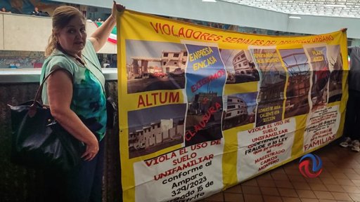 Vecinos de Hacienda Agua Caliente protestan por desarrollos inmobiliarios presuntamente irregulares
