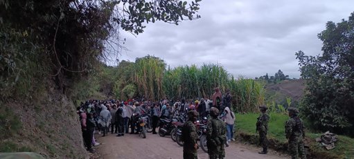 Asonada en La Plata, Huila: Gobierno denuncia uso de civiles como escudos humanos