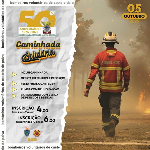 Comunidades Mobilizam-se em Caminhadas Solidárias pelos Bombeiros
