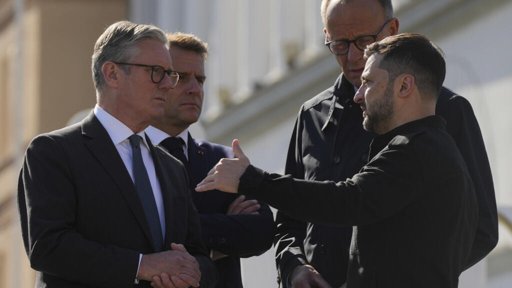 Líderes europeos presentan un frente unido en Washington para defender la soberanía ucraniana